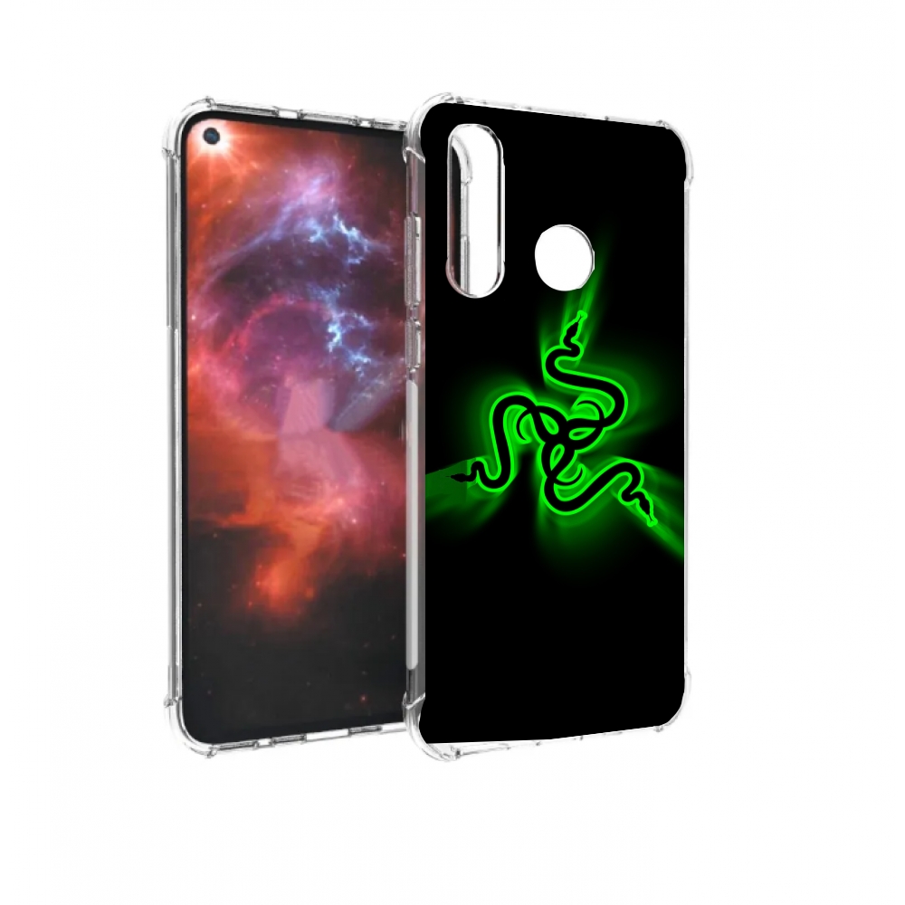 Чехол бампер MyPads Razer для Huawei Nova 4 противоударный