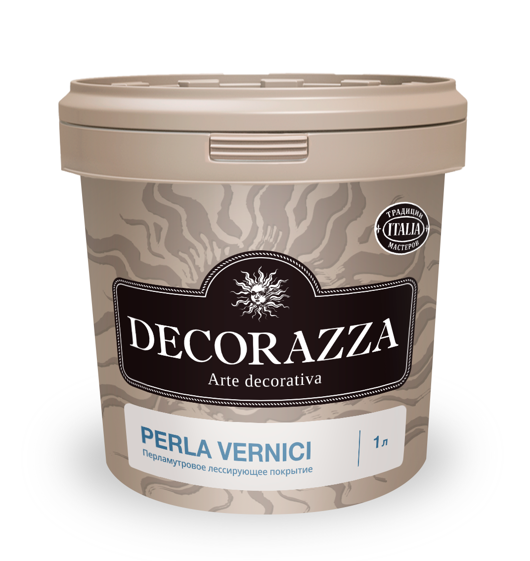 Декоративный финишный лак Decorazza Perla Vernici PL 1261, перелив, 1 л декоративный финишный лак decorazza perla vernici pl 1261 перелив 1 л