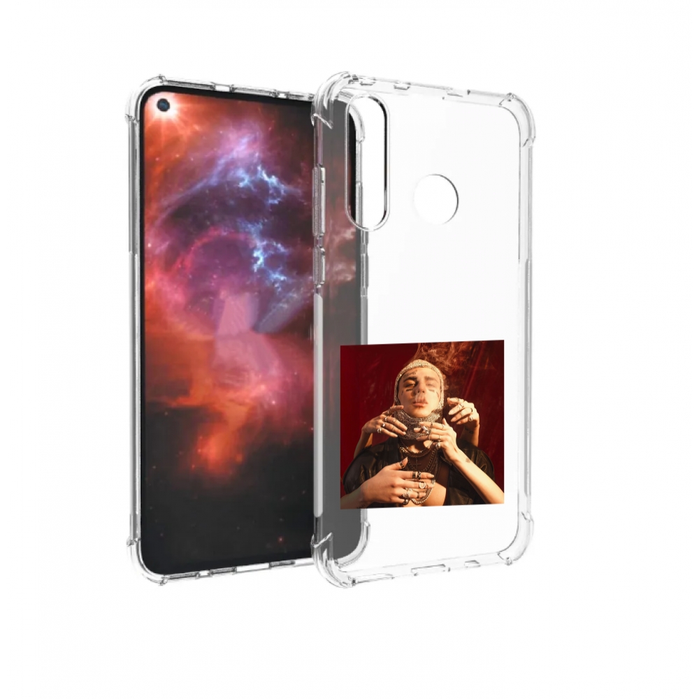 

Чехол бампер MyPads Slime face для Huawei Nova 4 противоударный, Прозрачный, Tocco