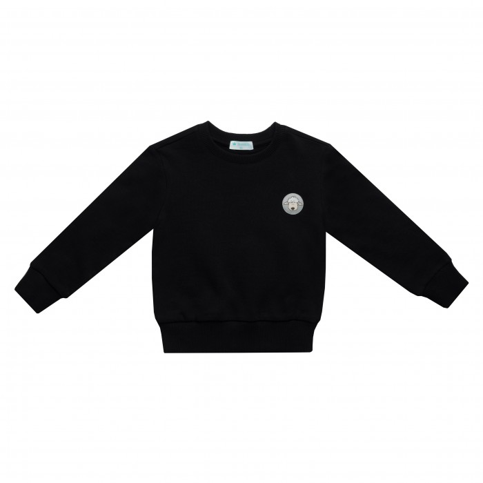 Свитшот детский Diva Kids DK-046, черный, 92
