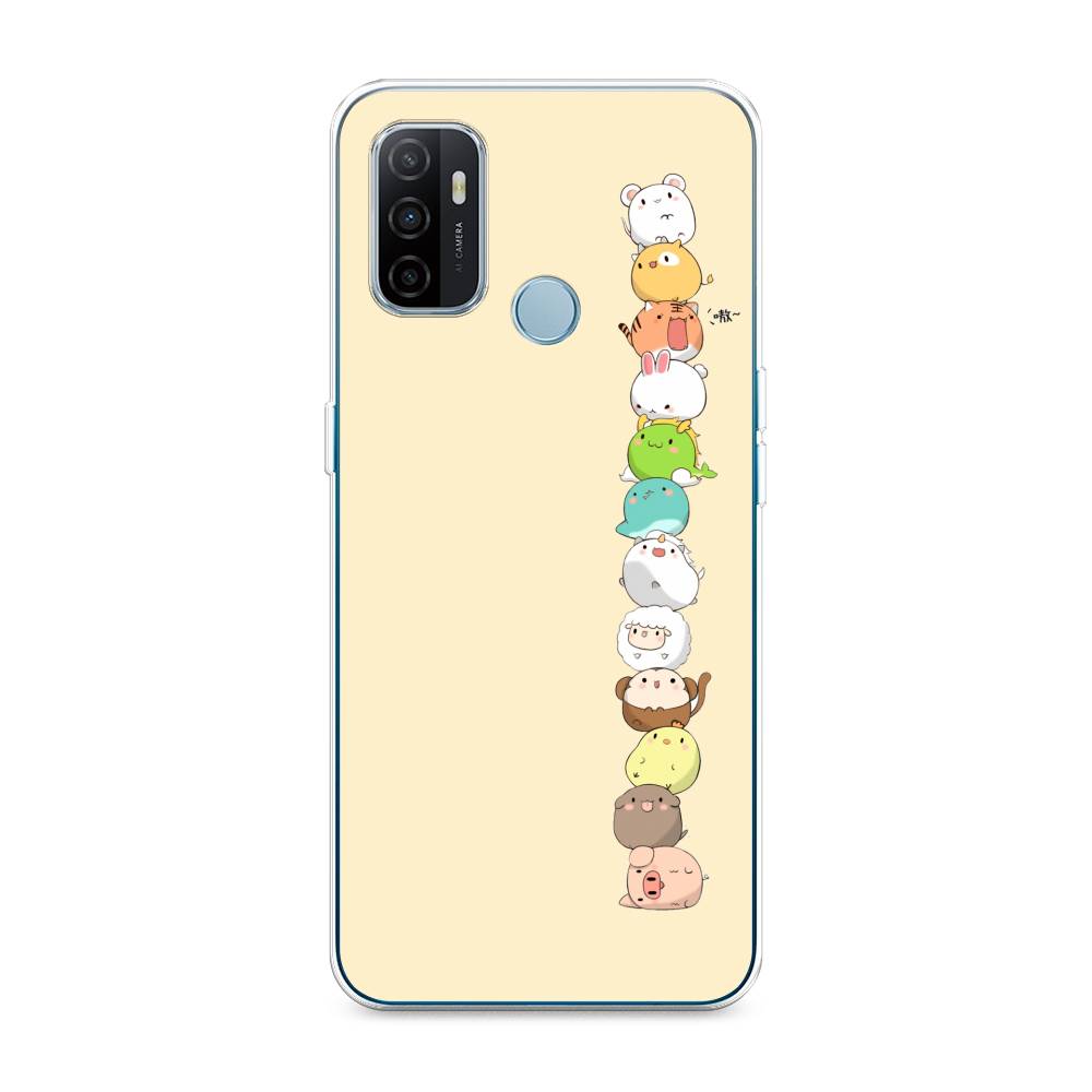 

Чехол Awog на Oppo A53 "Питомцы Чиби", Разноцветный, 254350-2