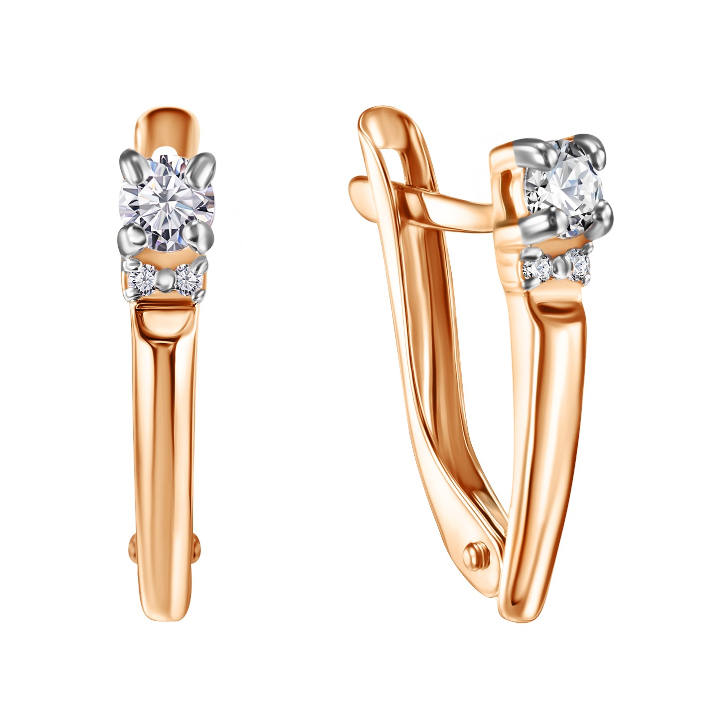 

Серьги из золота Golden Eagle Срг025073НГ, фианит, Срг025073НГ