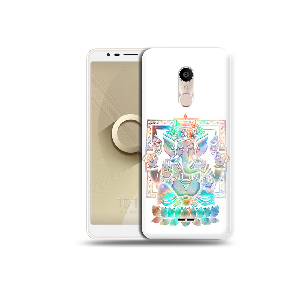 

Чехол MyPads Tocco для Alcatel 3C 5026D умный слон, Прозрачный, Tocco
