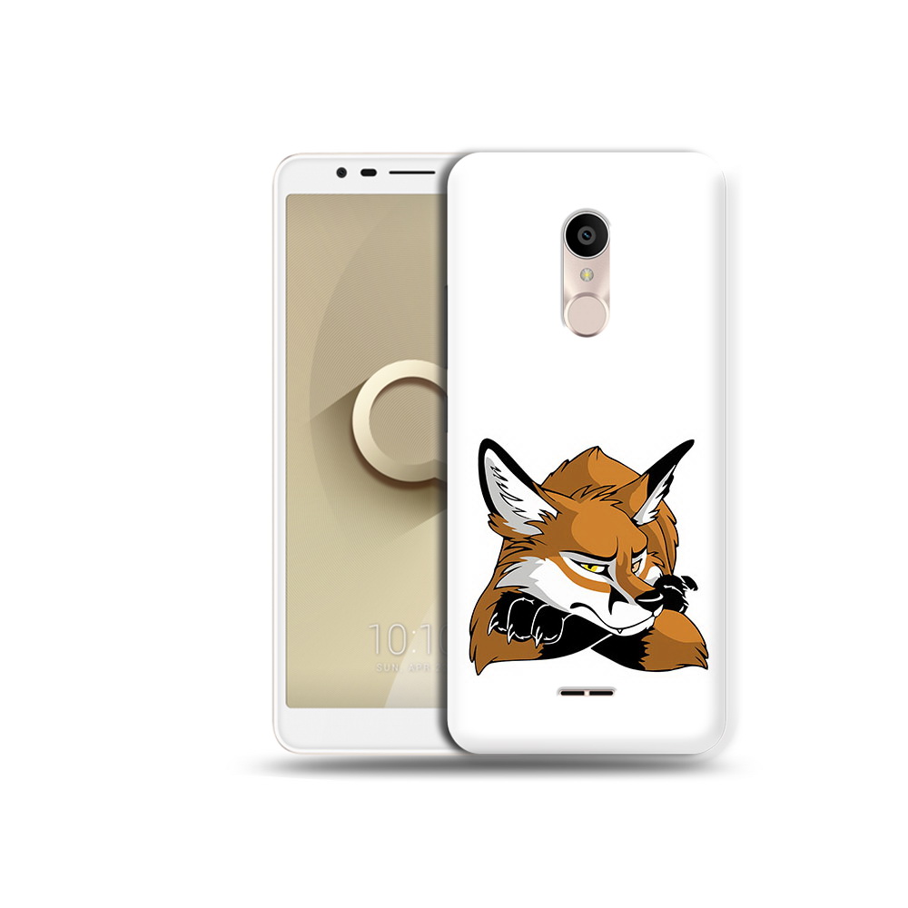 

Чехол MyPads Tocco для Alcatel 3C 5026D фокс, Прозрачный, Tocco