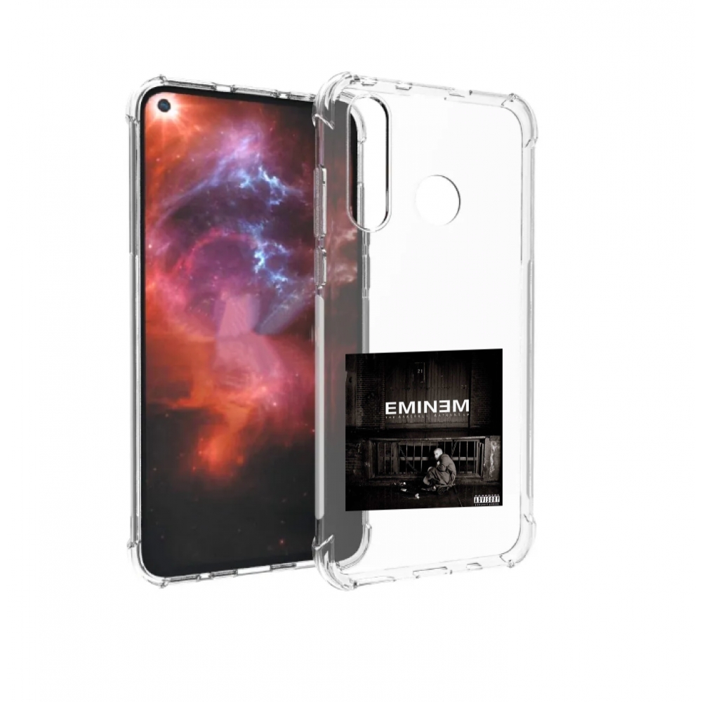 

Чехол Бампер Mypads The Marshall Mathers Lp Для Huawei Nova 4 Пр, Прозрачный, Tocco