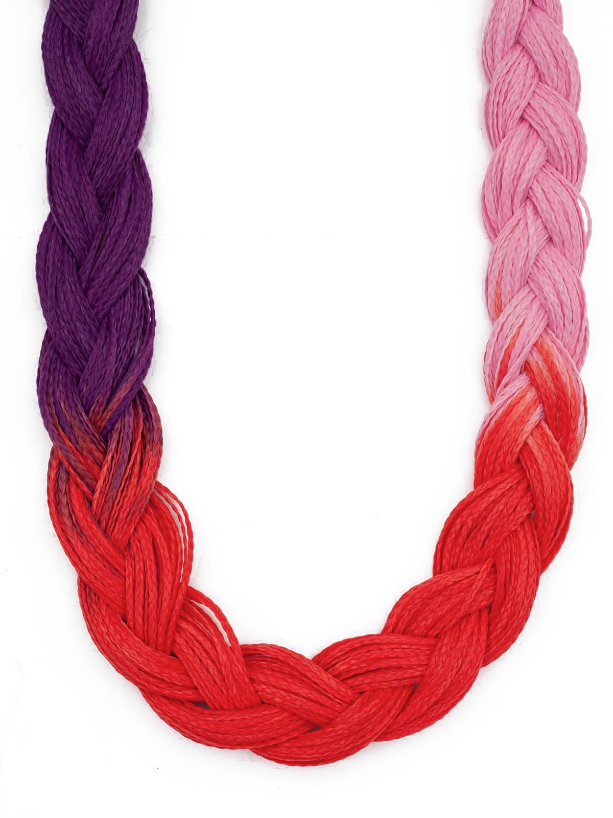 Косички Hairshop Зизи омбре прямые Ф11-K19-K1 Фиолетовый Красный Розовый