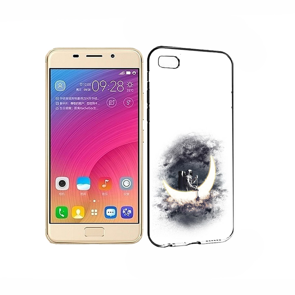

Чехол MyPads Tocco для Asus ZenFone 3S Max лунный путешественник, Прозрачный, Tocco