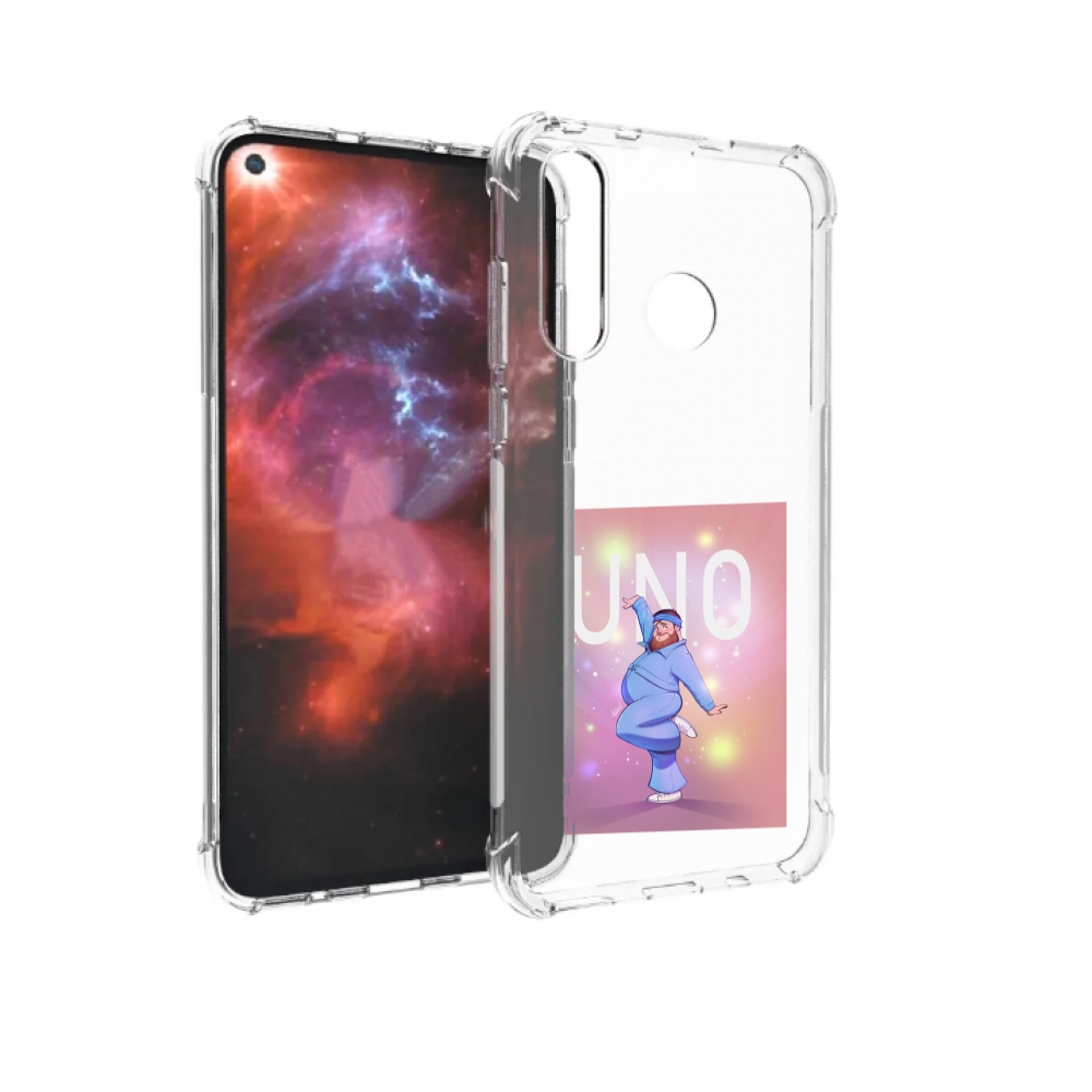 

Чехол бампер MyPads UNO-танцор для Huawei Nova 4 противоударный, Прозрачный, Tocco