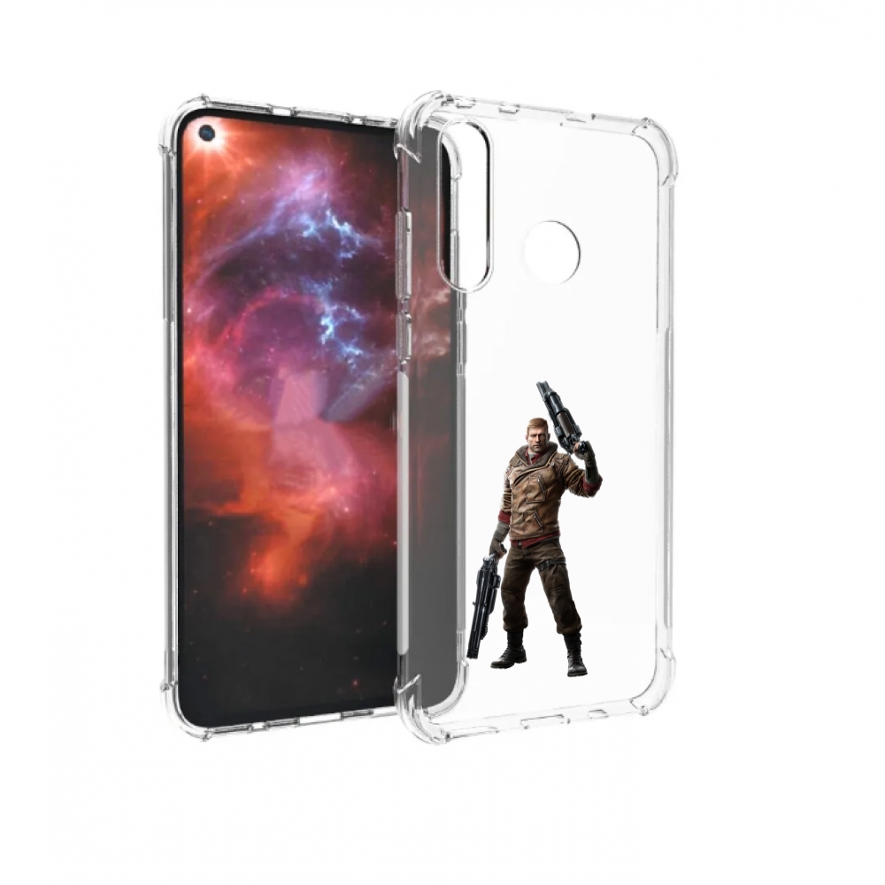 

Чехол бампер MyPads Wolfenstein для Huawei Nova 4 противоударный, Прозрачный, Tocco