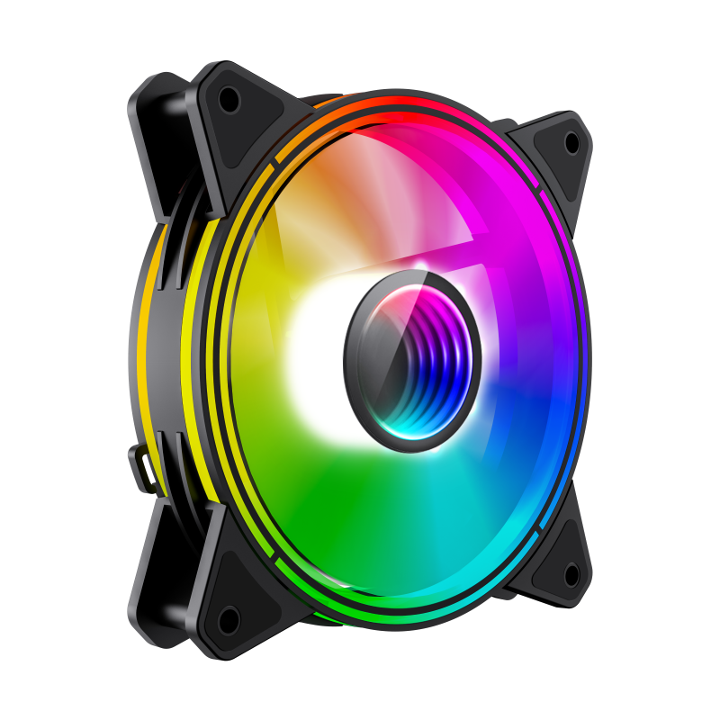 

Кулер для корпуса GameMax FN-12Rainbow-Q-Infinity BK