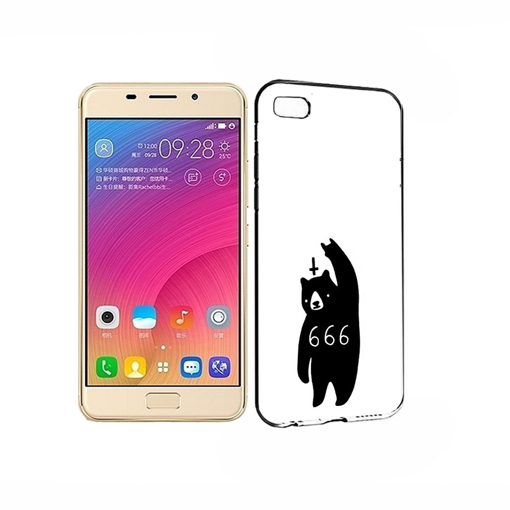 

Чехол MyPads Tocco для Asus ZenFone 3S Max медведь 666, Прозрачный, Tocco