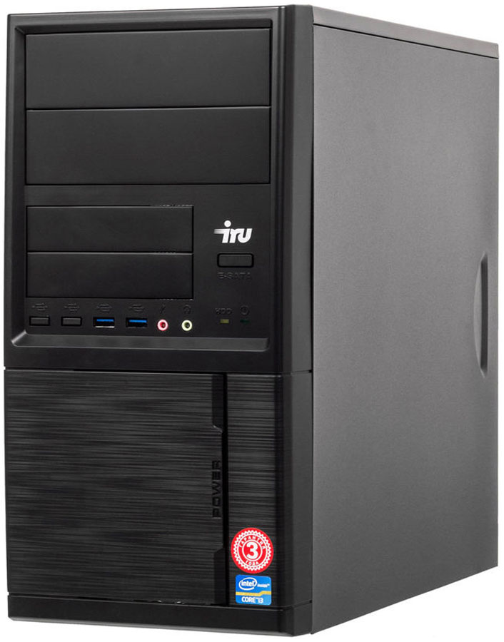 

Системный блок iRU Office 315 Black (1418009), Office 315