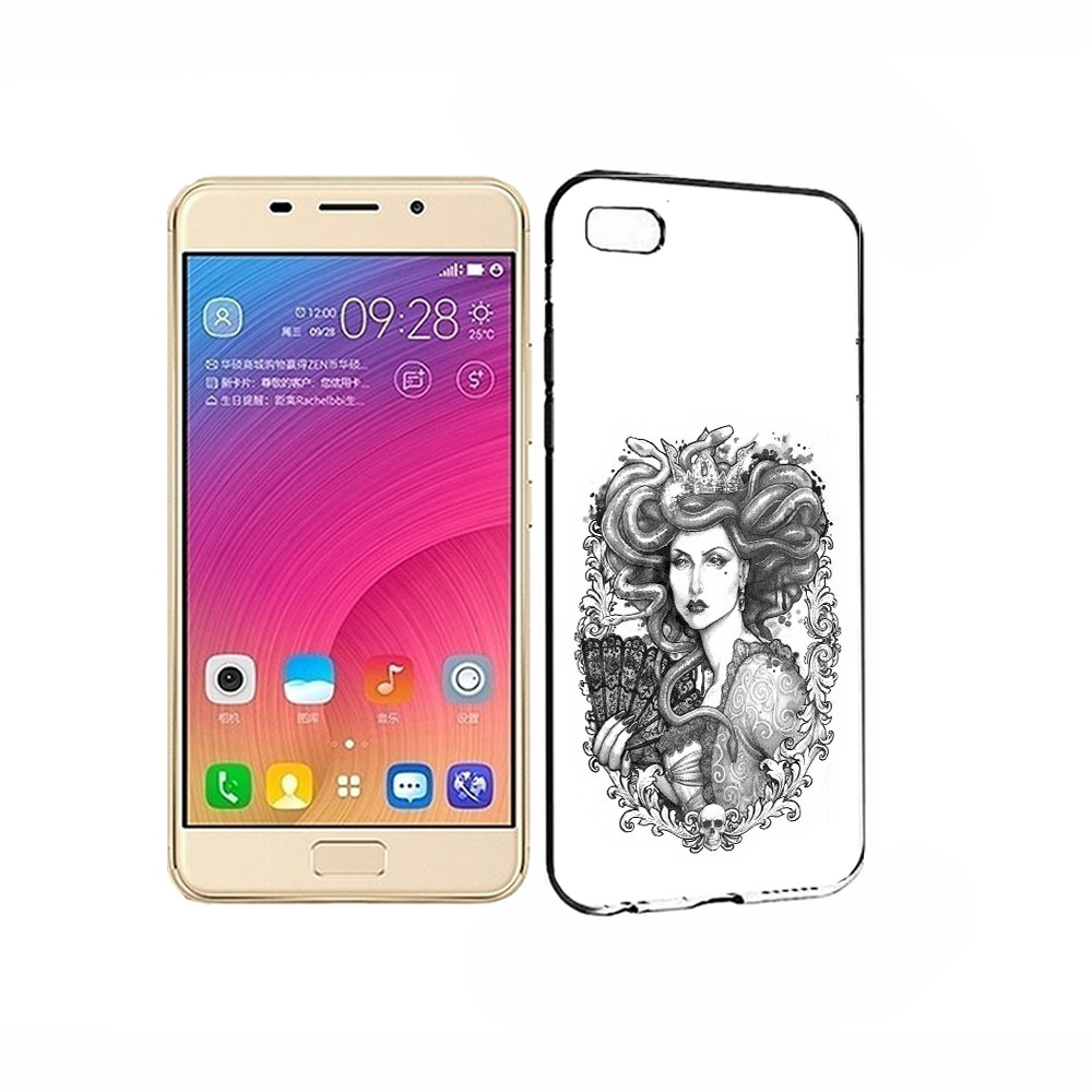 

Чехол MyPads Tocco для Asus ZenFone 3S Max медуза черно белый, Прозрачный, Tocco