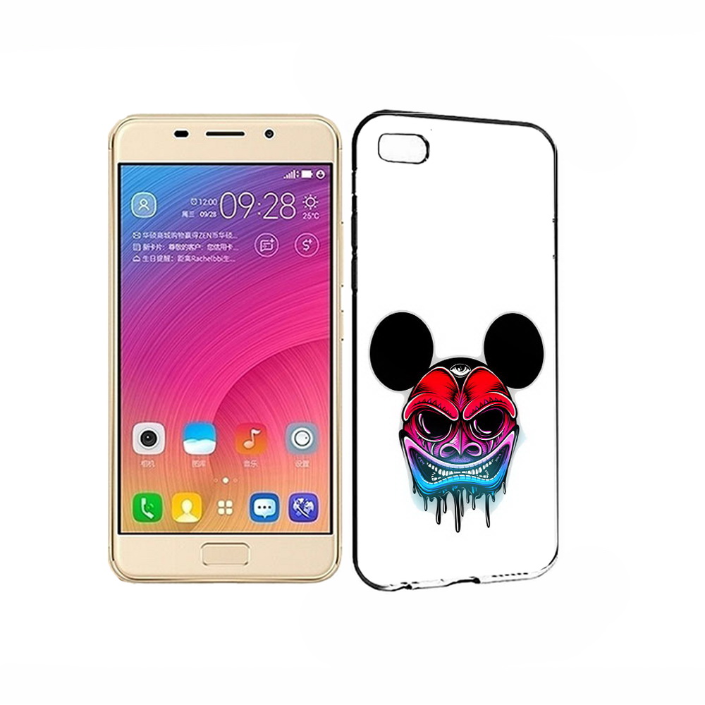 

Чехол MyPads Tocco для Asus ZenFone 3S Max микки в маске, Прозрачный, Tocco
