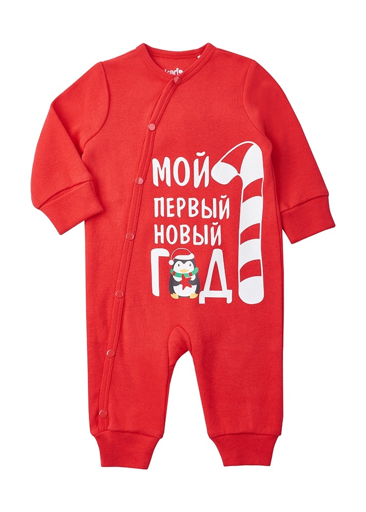 

Комбинезон детский Kari Baby AW23B179, красный, 56, 221361