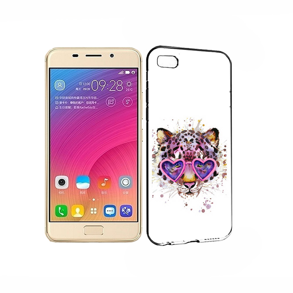 

Чехол MyPads Tocco для Asus ZenFone 3S Max модный леопард, Прозрачный, Tocco
