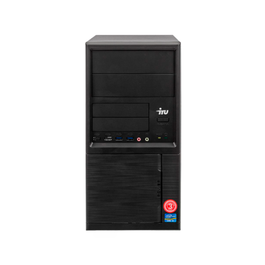 

Системный блок IRU Office 313 Black (1440804), 313