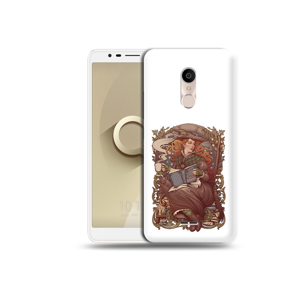 

Чехол MyPads Tocco для Alcatel 3C 5026D Женские_126, Прозрачный, Tocco