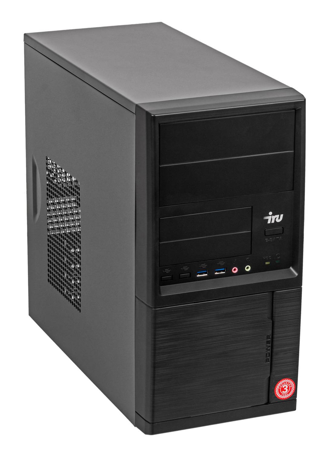 

Системный блок IRU Home 312 Black (1468918), 312
