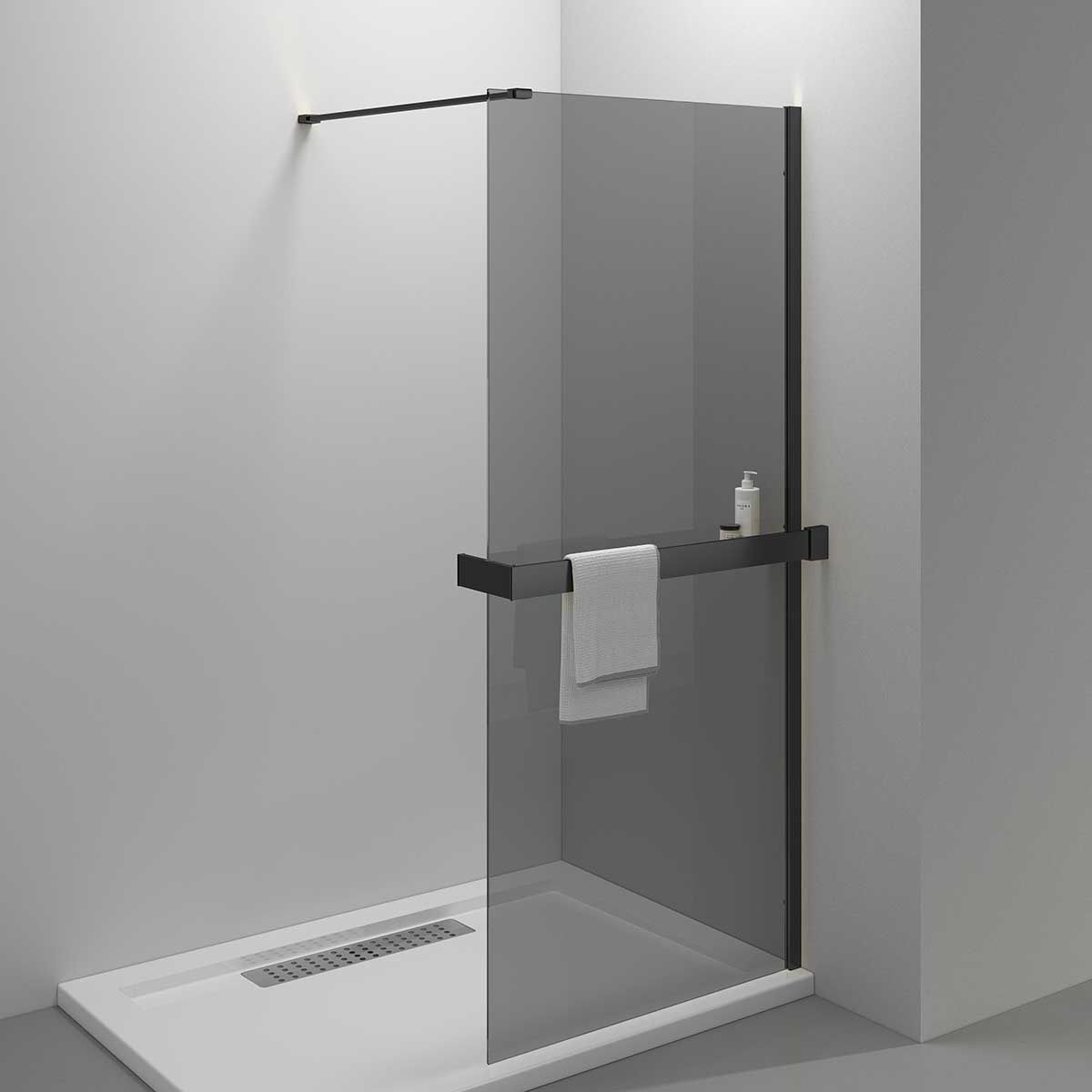

Душевая перегородка Vincea Walk-In HR VSW-4HR900CGB, 900*2000, стекло тонированное, Walk-In HR VSW-4HR900CGB, 900*2000, черный, стекло тонированное