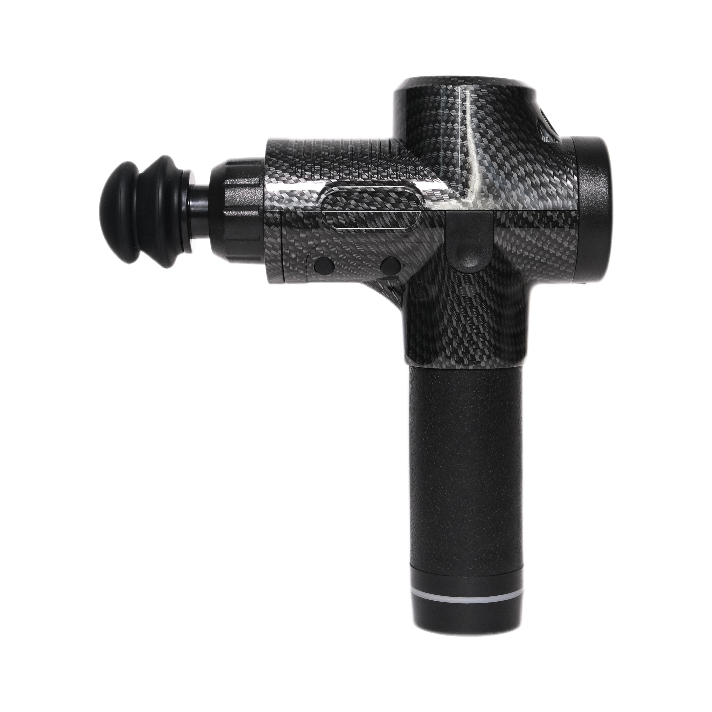 

Перкуссионный массажер WELSS Massage Gun WS7017 для тела с 8 насадками, Черный, Massage Gun WELSS WS7017