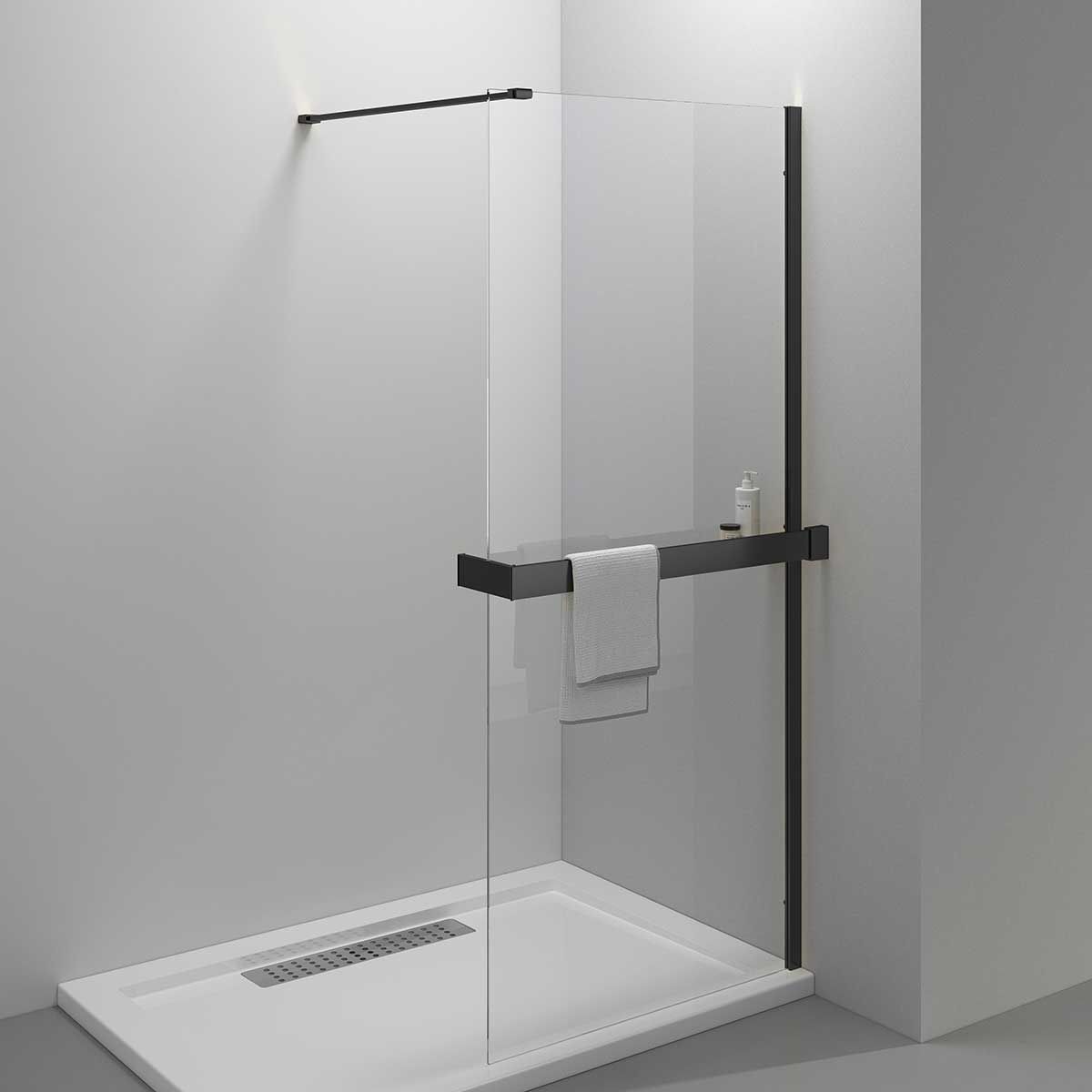 

Душевая перегородка Vincea Walk-In HR VSW-4HR900CLB, 900*2000, черный, стекло прозрачное, Walk-In HR VSW-4HR900CLB, 900*2000, черный, стекло прозрачное