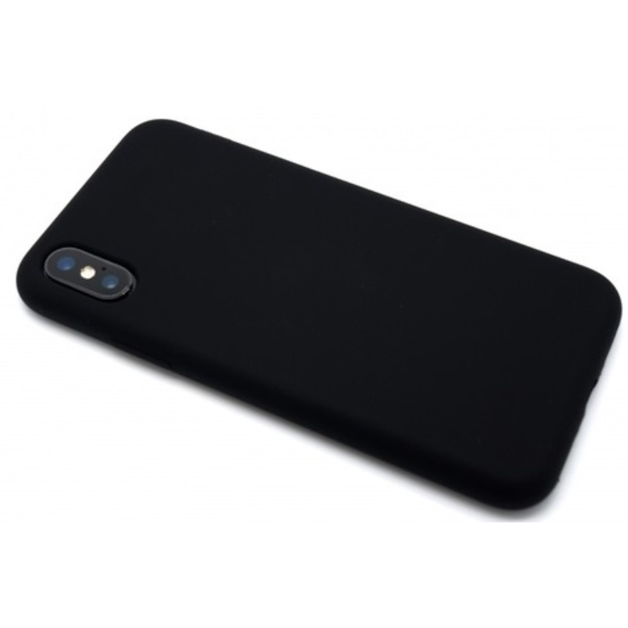 

Чехол силиконовый для iPhone X / XS Full case series черный, Apple iPhone X / XS