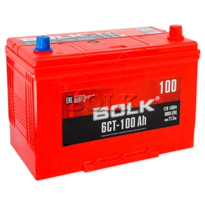 

Аккумулятор Bolk Asia 100 Ач 800А обратная полярность
