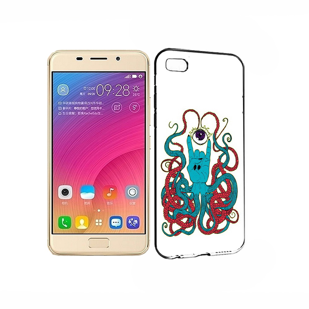 

Чехол MyPads Tocco для Asus ZenFone 3S Max осьминог-рука абстракция, Прозрачный, Tocco