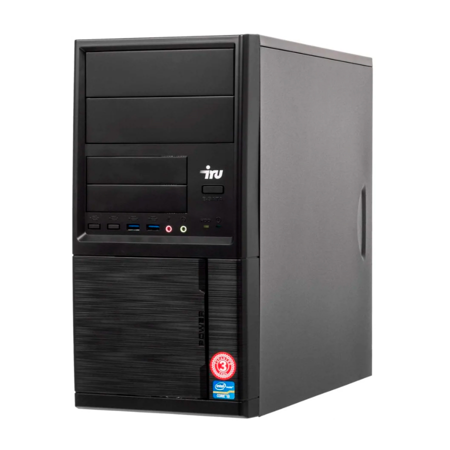 

Системный блок IRU Опал 512 Black (1478331), 512