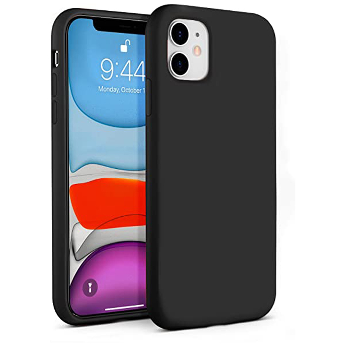 

Чехол силиконовый для iPhone 11 6.1" Full case series черный, Apple iPhone 11
