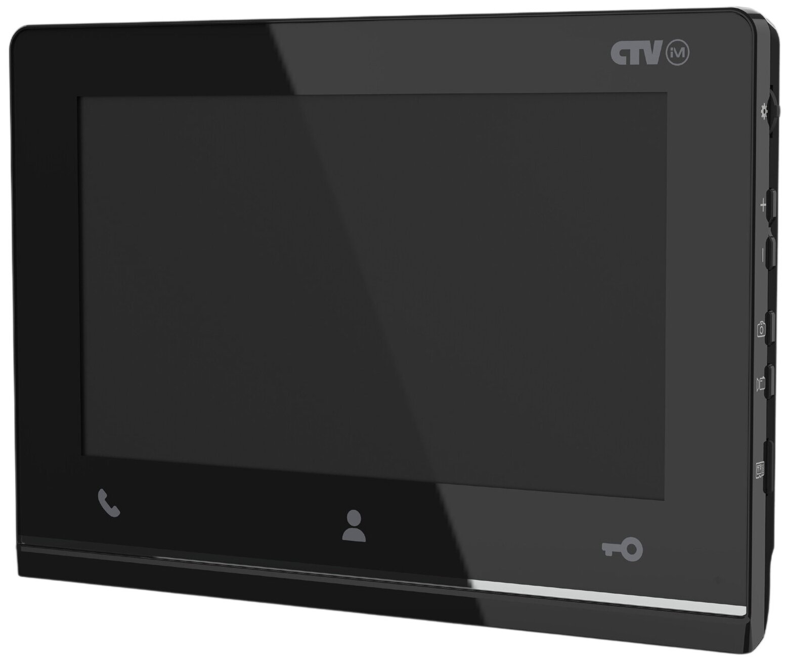 Монитор видеодомофона для квартиры и дома CTV-iM Hello 7(Черный) hello pet расчёска пуходёрка самоочищающаяся с плавающей головкой для животных