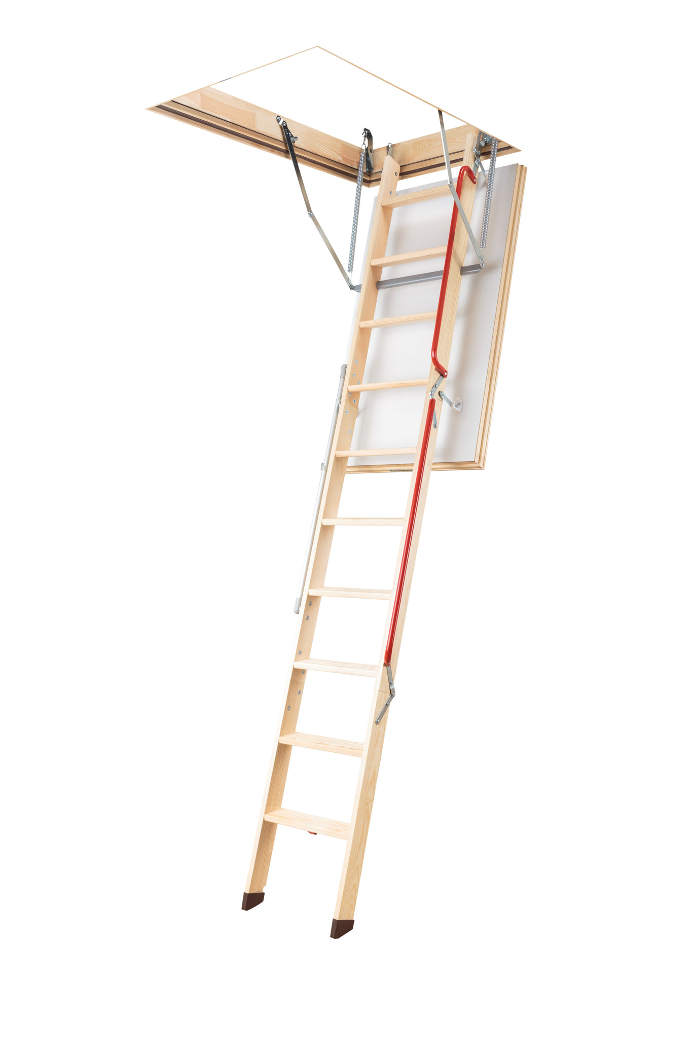 Термоизоляционная чердачная лестница FAKRO LWL Extra, 60х130х305 см. oman чердачная лестница compact termo 55 100 n h 280 ут000035948