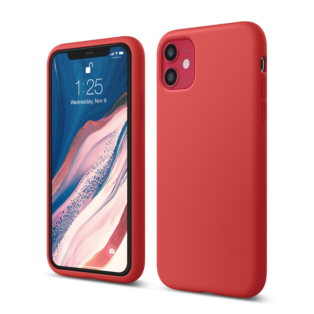 

Чехол силиконовый для iPhone 11 6.1" Full case series красный, Apple iPhone 11