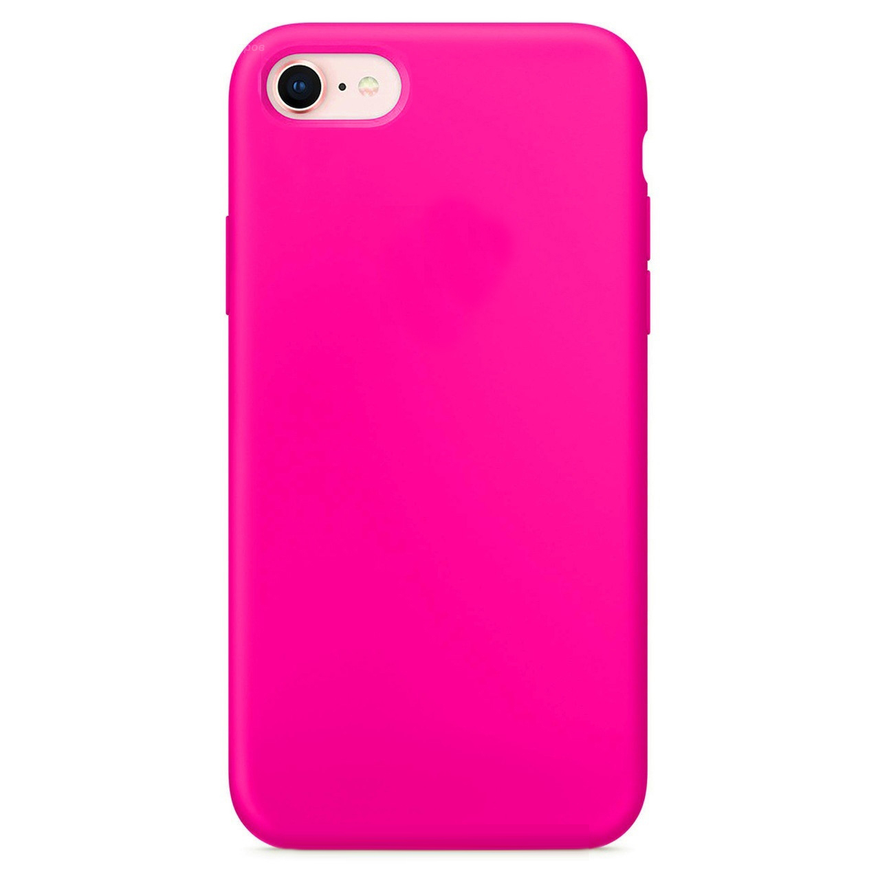

Чехол силиконовый для iPhone 7 / 8 / SE (2020) Full case series ярко-розовый, Apple iPhone 7 / 8 / SE (2020)