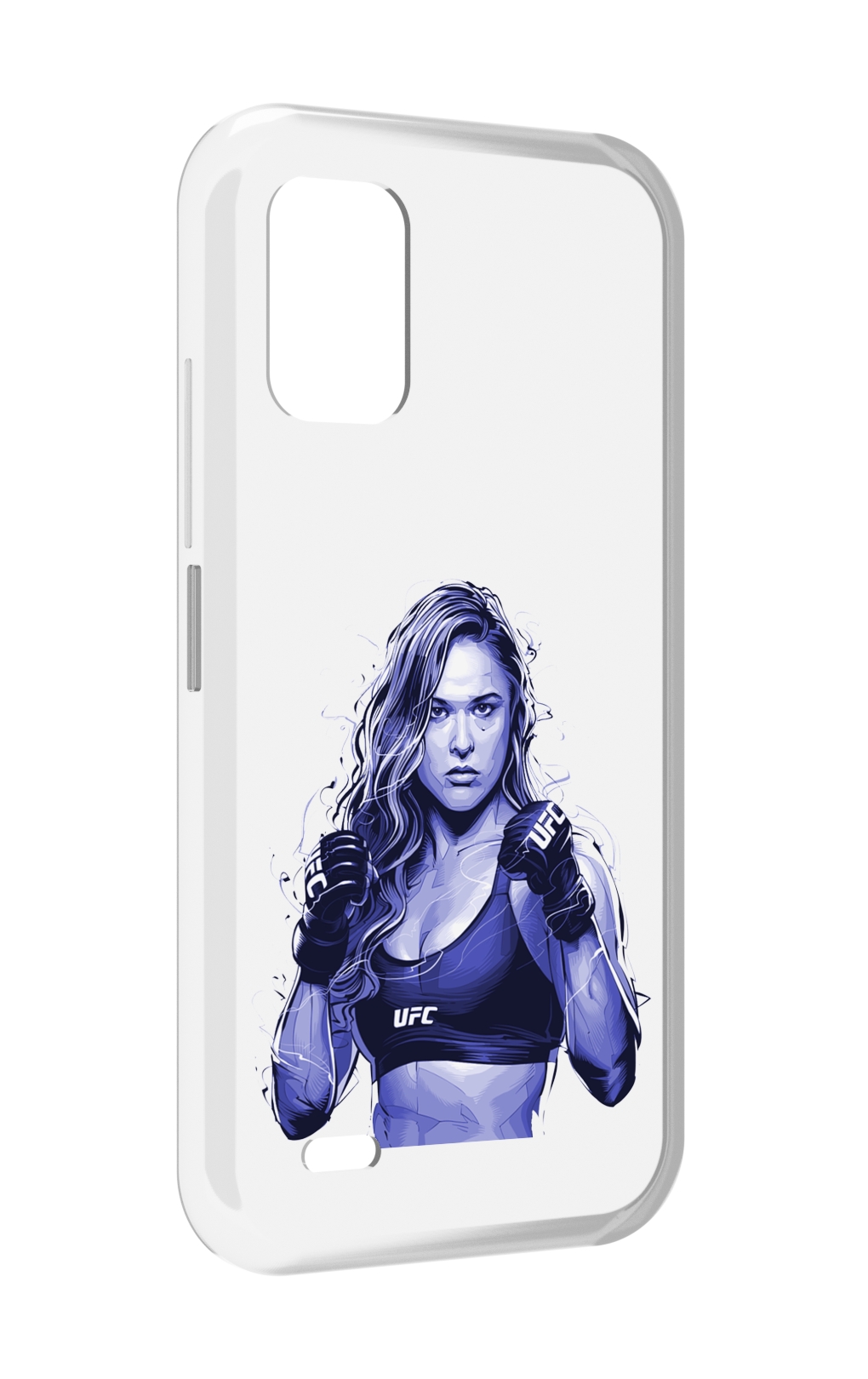 

Чехол MyPads ронда-роузи-юфс для UMIDIGI Bison GT2 / GT2 Pro, Прозрачный, Tocco