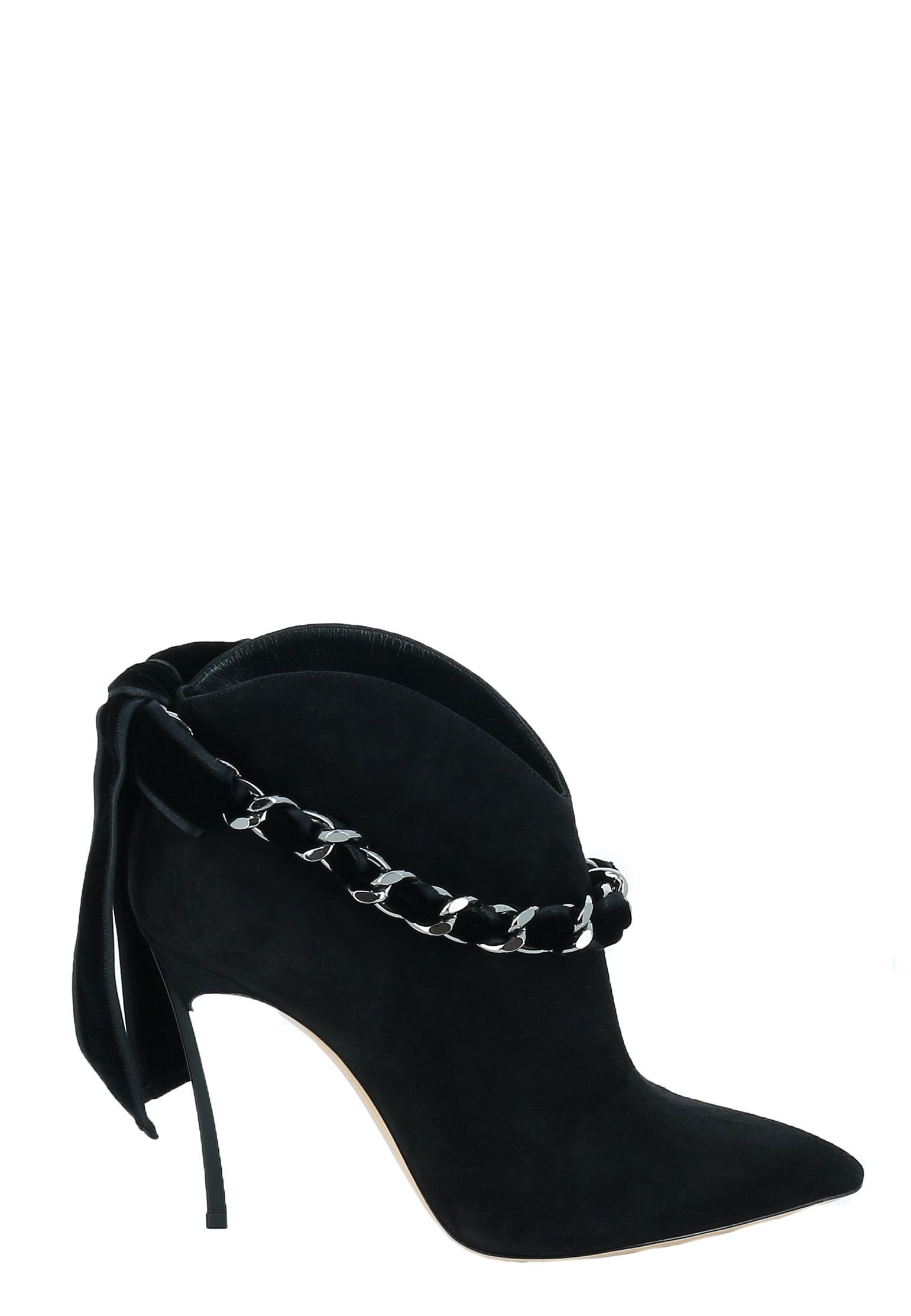 

Ботильоны женские Casadei 102427 черные 38.5 EU, Черный, 102427