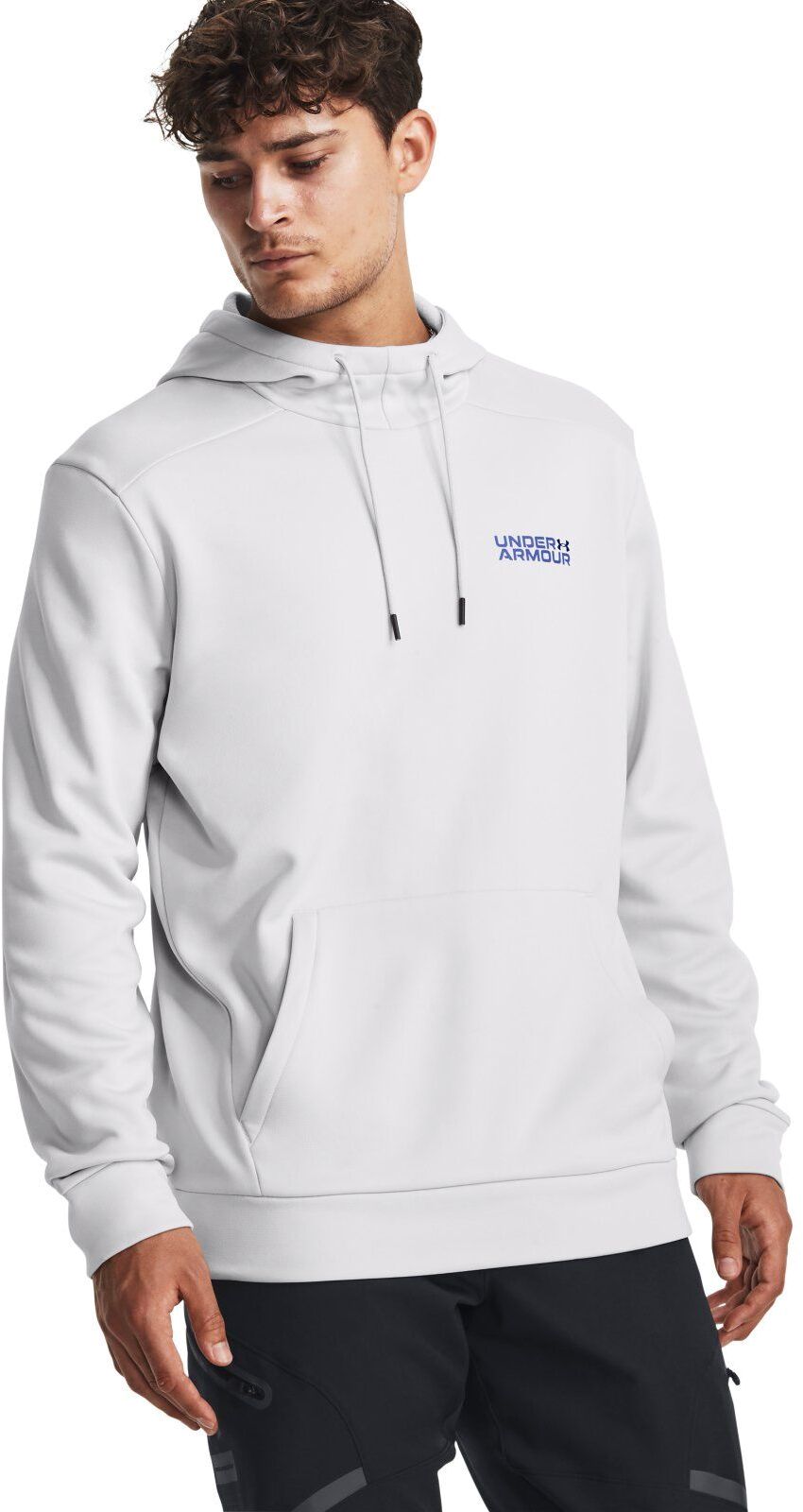 Худи мужское Under Armour Ua Fleece Graphic Hd серое 2XL