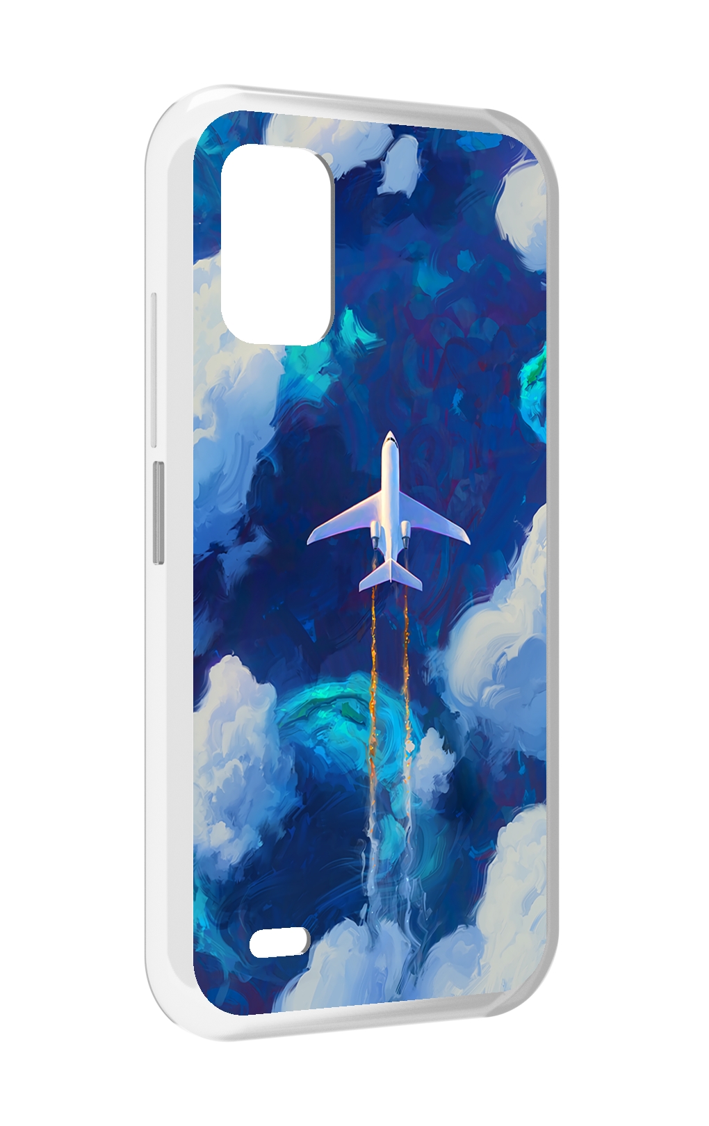 

Чехол MyPads самолет-в-небе-рисунок для UMIDIGI Bison GT2 / GT2 Pro, Прозрачный, Tocco