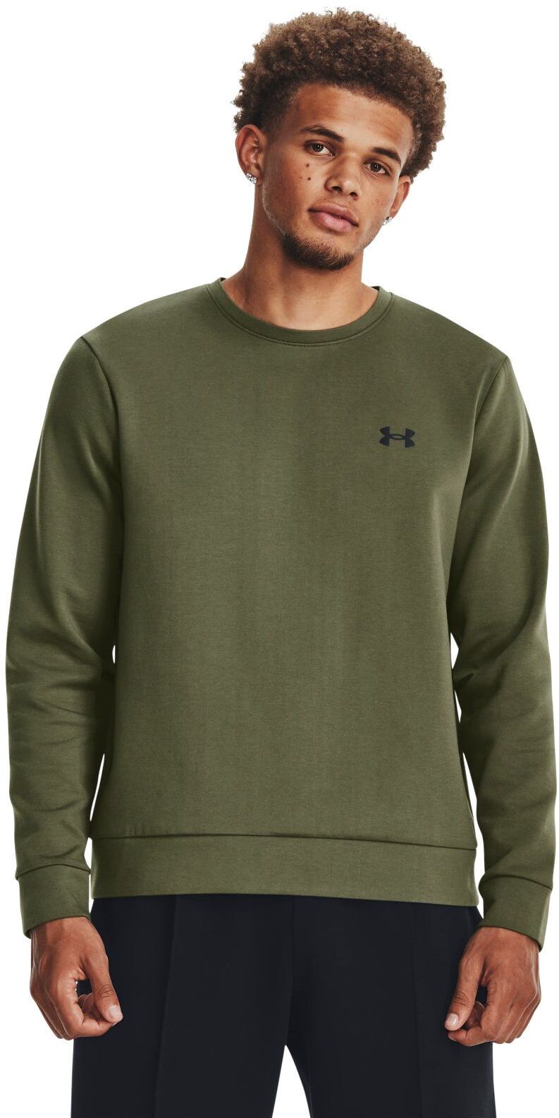 

Свитшот мужской Under Armour UA Unstoppable Flc Crew зеленый LG, UA Unstoppable Flc Crew