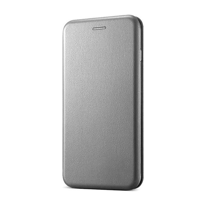 Чехол книжка для Samsung Galaxy A01 серый