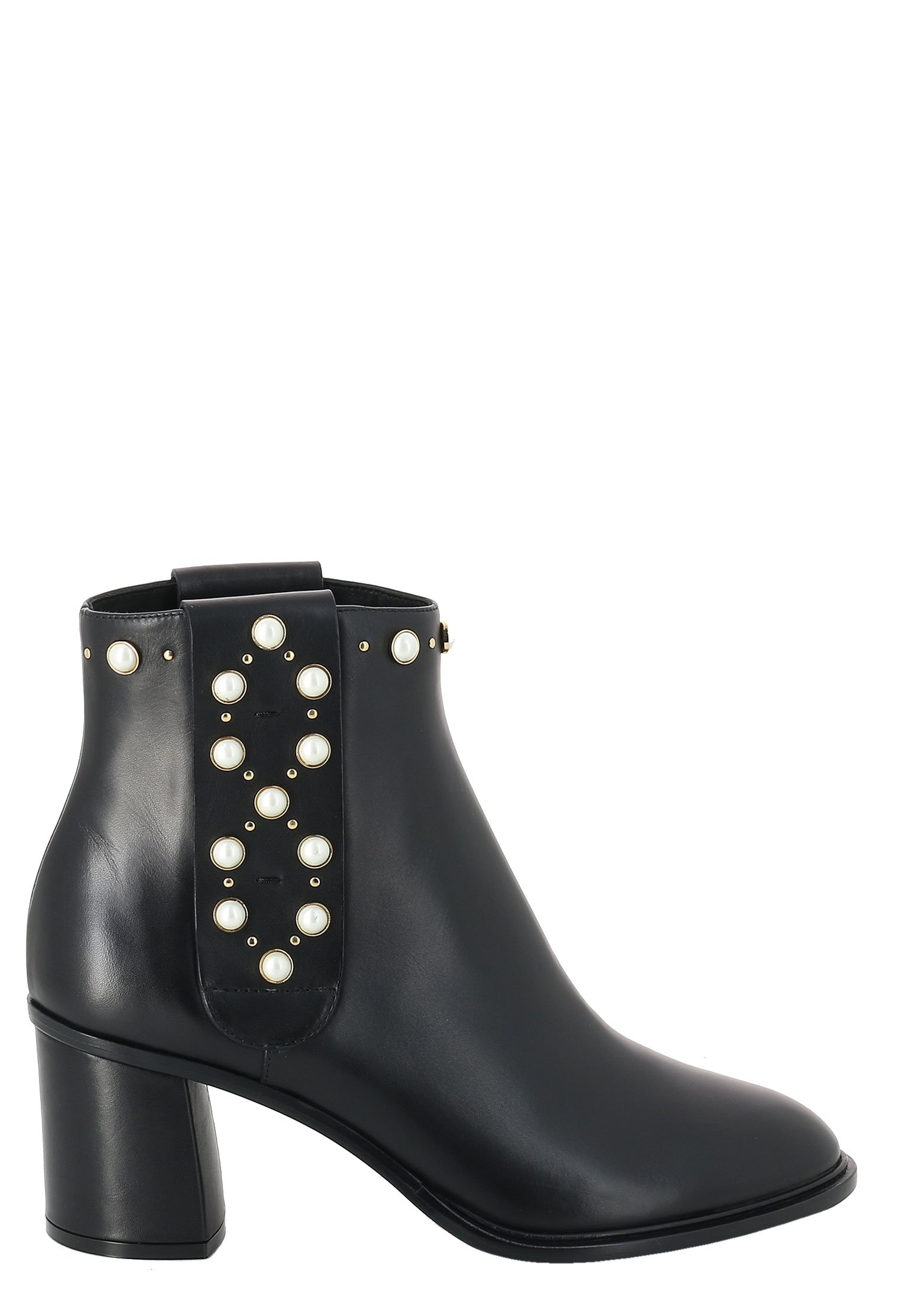 

Ботильоны женские Casadei 102424 черные 37 EU, Черный, 102424