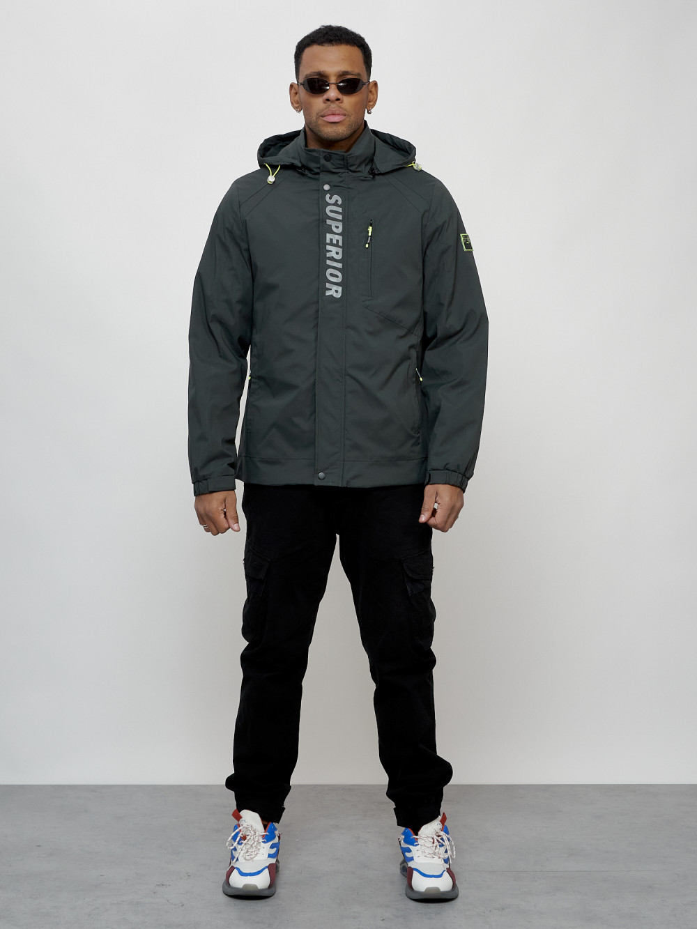 

Куртка мужская MTFORCE 88022 серая L, Серый, 88022