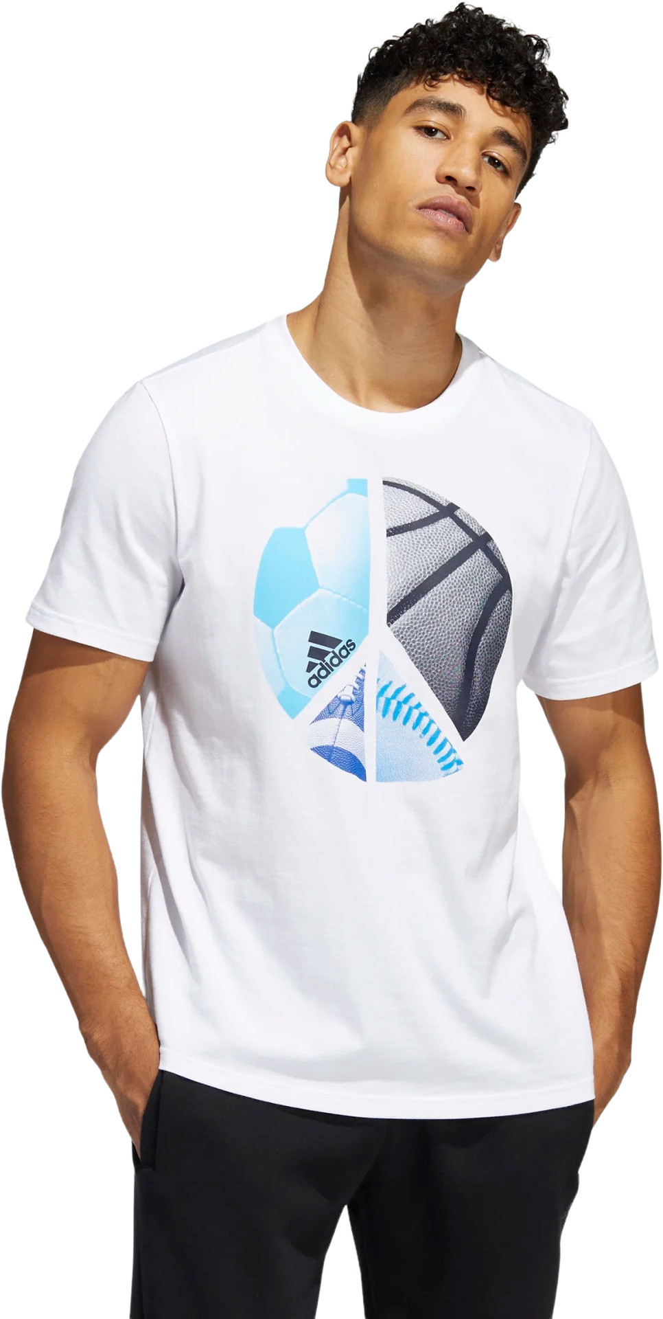 

Футболка мужская Adidas HE4827 белая XS, HE4827
