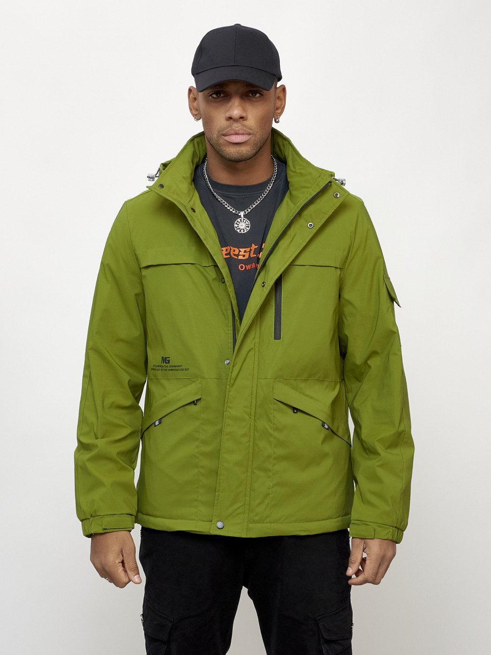 Куртка мужская MTFORCE 88030 зеленая L