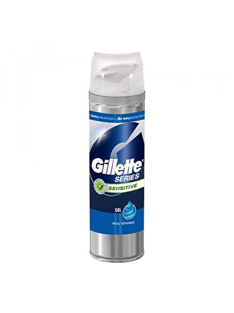 

Гель для бритья Gillette Sensitiv для чувствительной кожи, 200 мл
