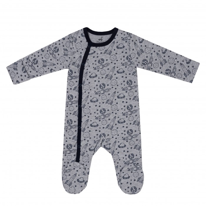 Комбинезон детский Diva Kids DK-082, серый, 68