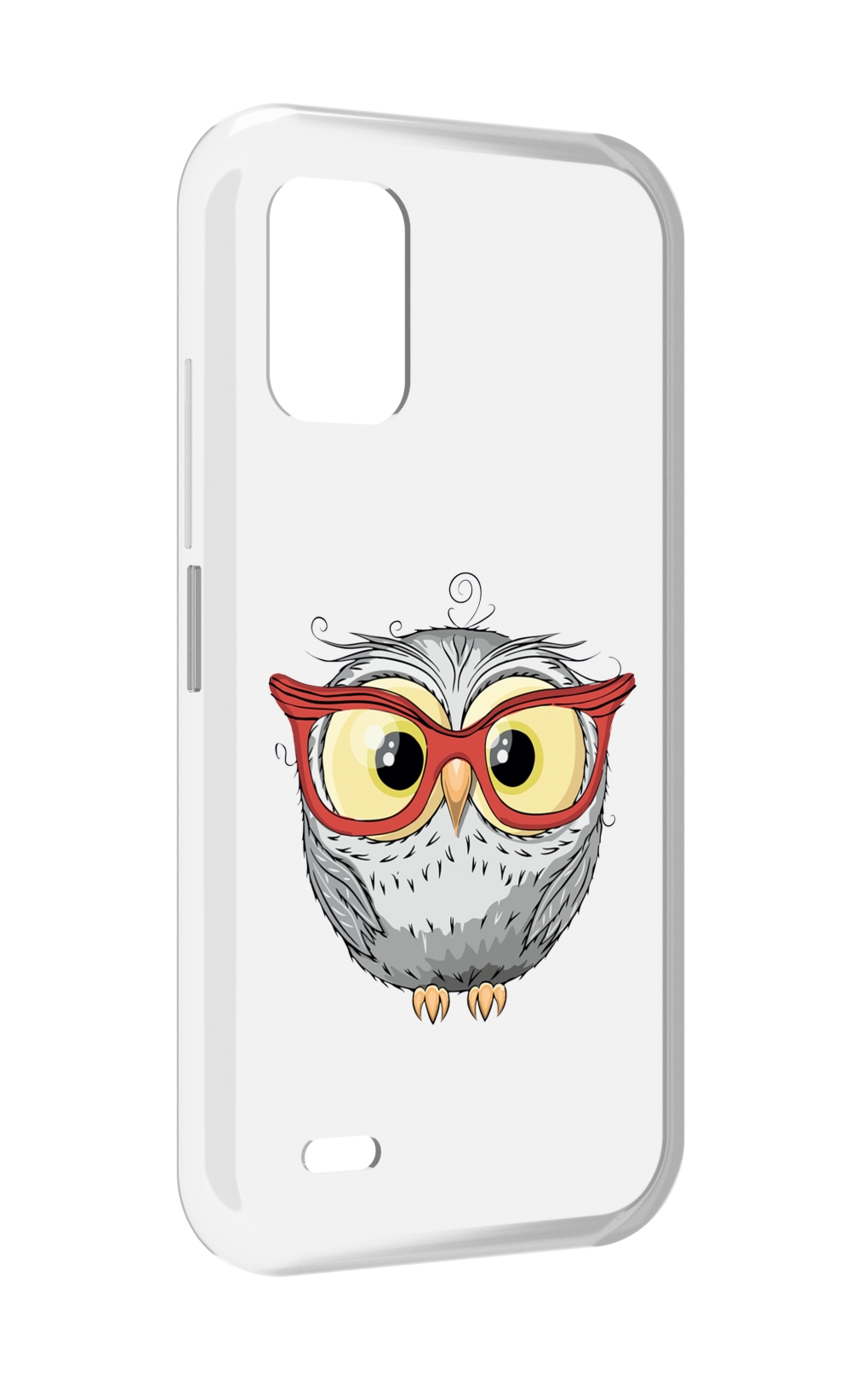 

Чехол MyPads сова-в-красных-очках для UMIDIGI Bison GT2 / GT2 Pro, Прозрачный, Tocco