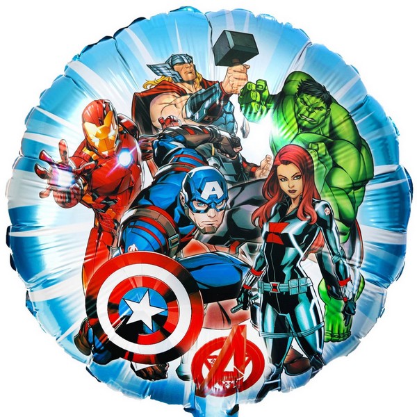 

Шар фольгированный "Avengers", Мстители 6969550, Синий