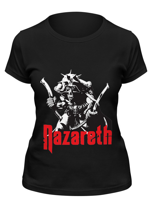 

Футболка женская Printio Nazareth черная 2XL, Черный, Nazareth